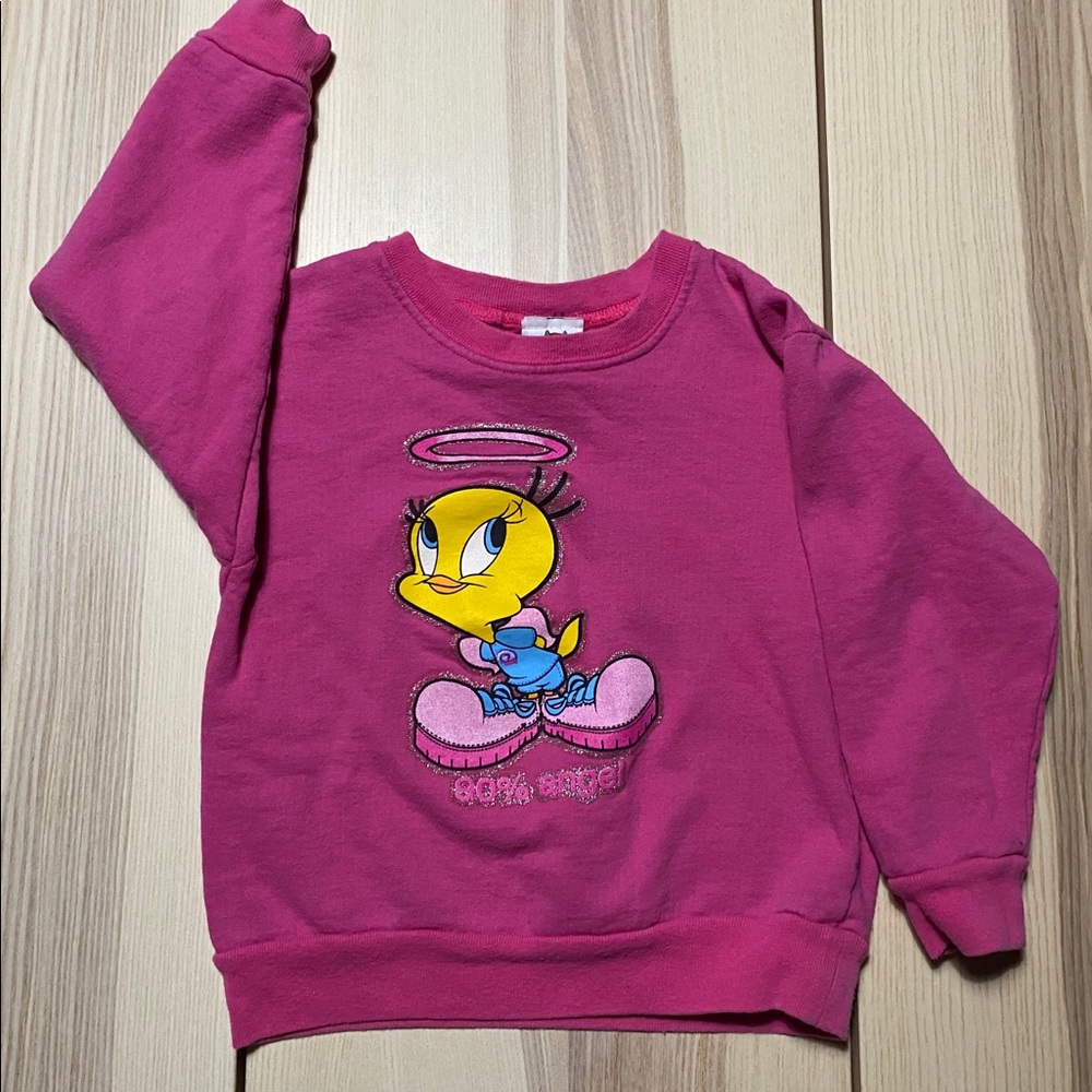 Vtg ‘99 Looney Tunes Tweety Bird Crewneck Size 5/6
